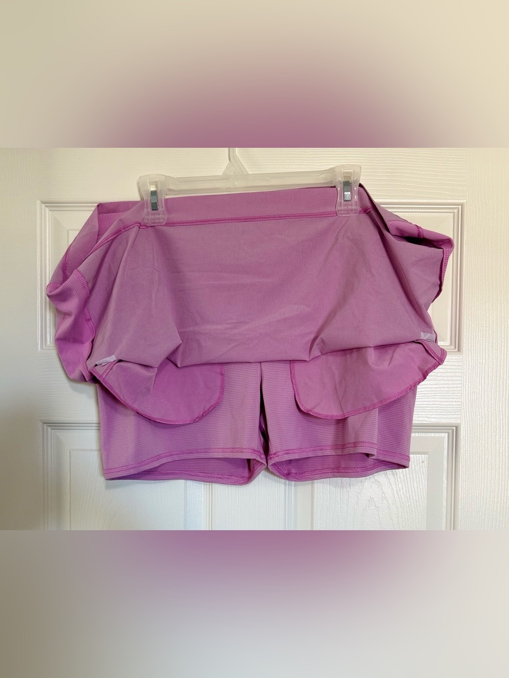 💗 Member’s Mark Active Skort XXL Pink Athletic Golf Tennis Skirt WORN ONCE - Picture 4 of 9